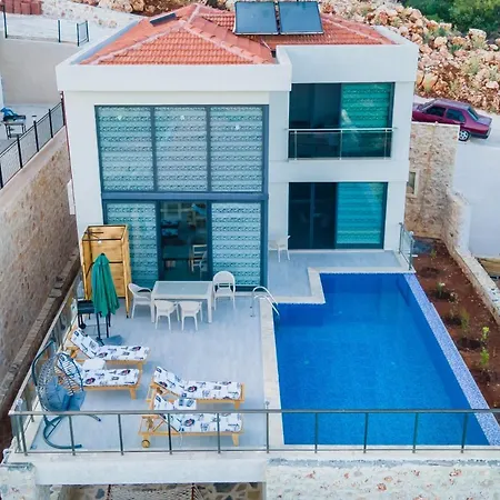 וילה With Sauna Private Pool Mountain And Sea View Ideal For Relaxing And Fun In *