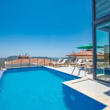 וילה With Sauna Private Pool Mountain And Sea View Ideal For Relaxing And Fun In *